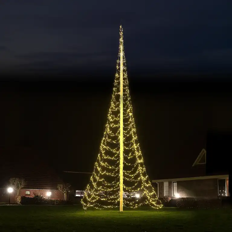 Starlight Flexbelt julebelysning for flaggstang